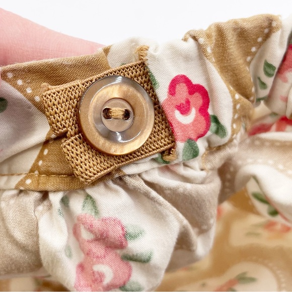 Matilda Jane Secret Fields Cameo Ruffles Pant Rose Floral Print Girl's Size 4 - Picture 5 of 5